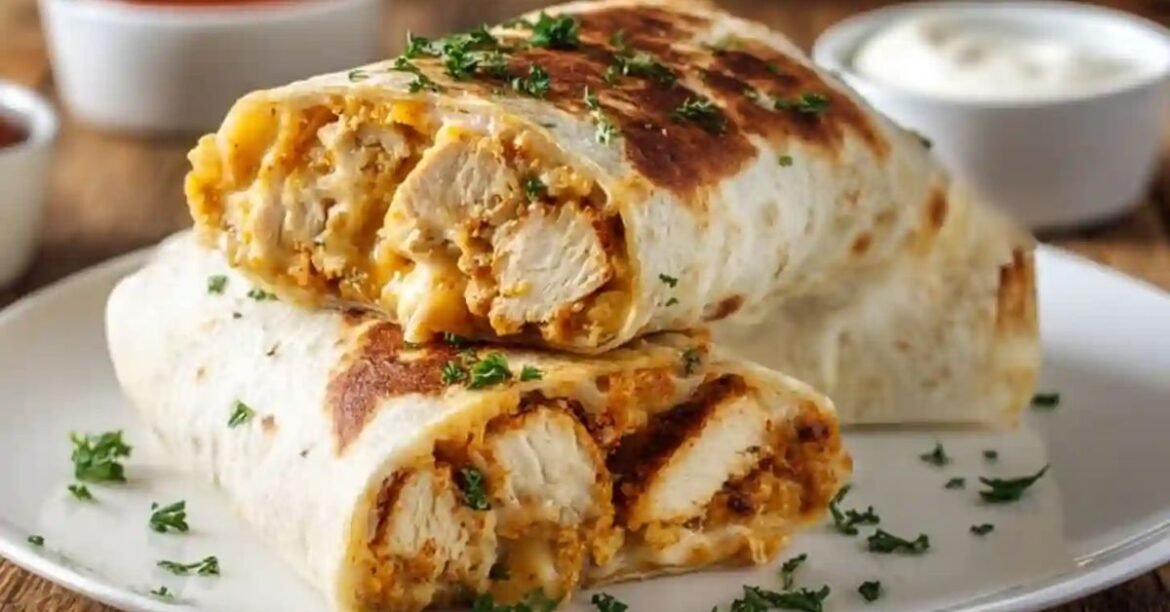 chicken burrito recipe