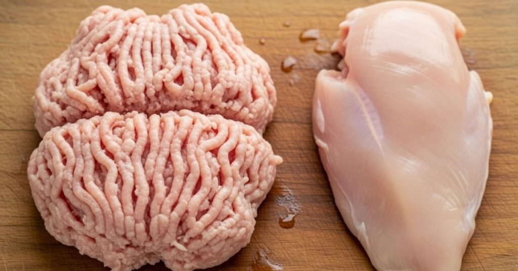 Ground Chicken Fat vs Lean Balance