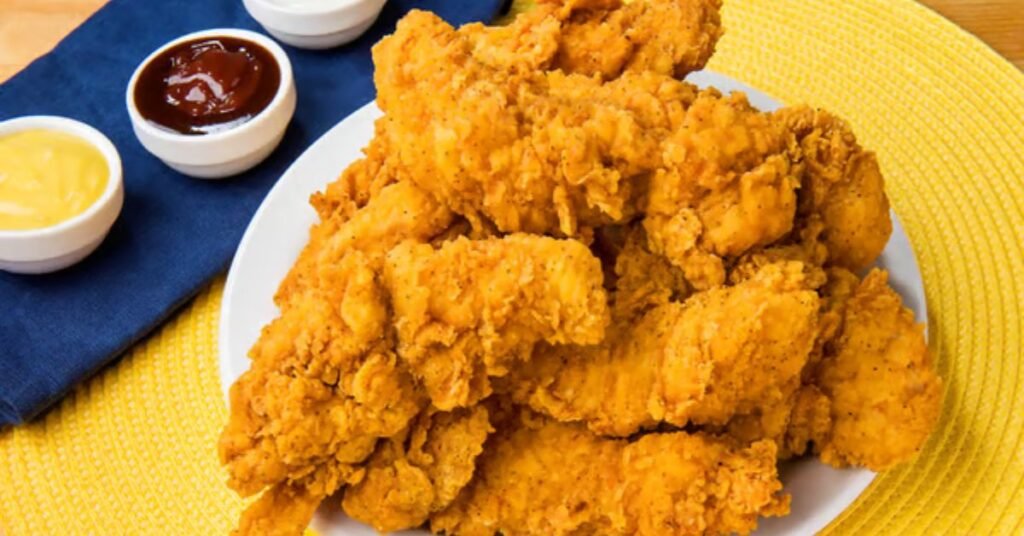 fried chicken liver in pan