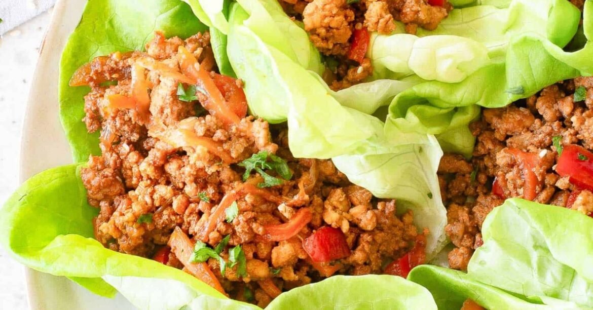 Chicken lettuce wraps recipe