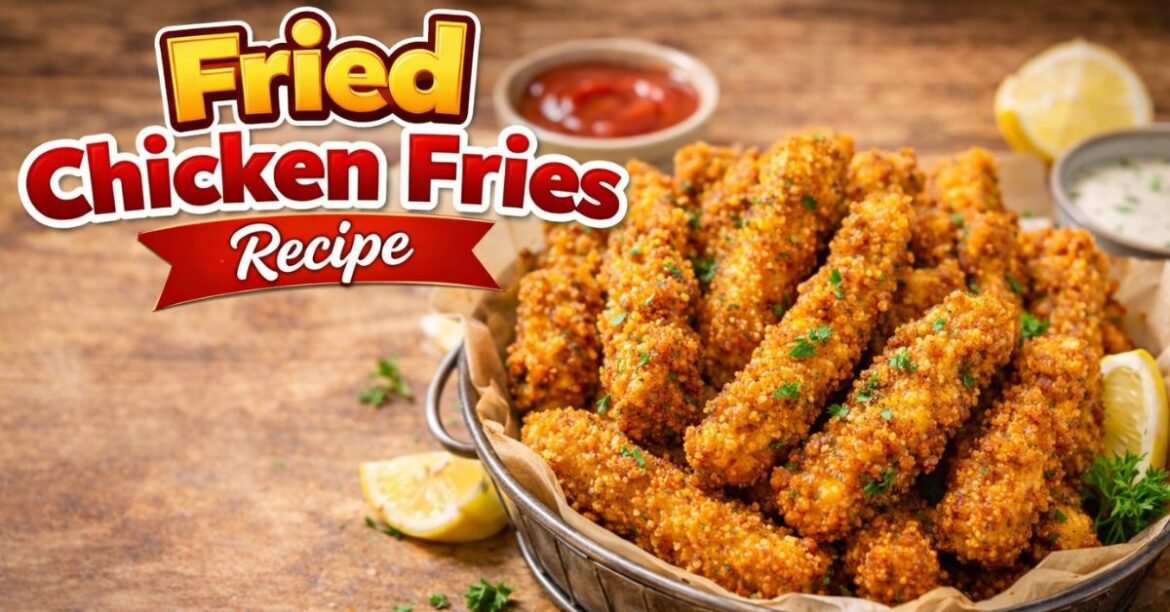fried chicken fries recipe