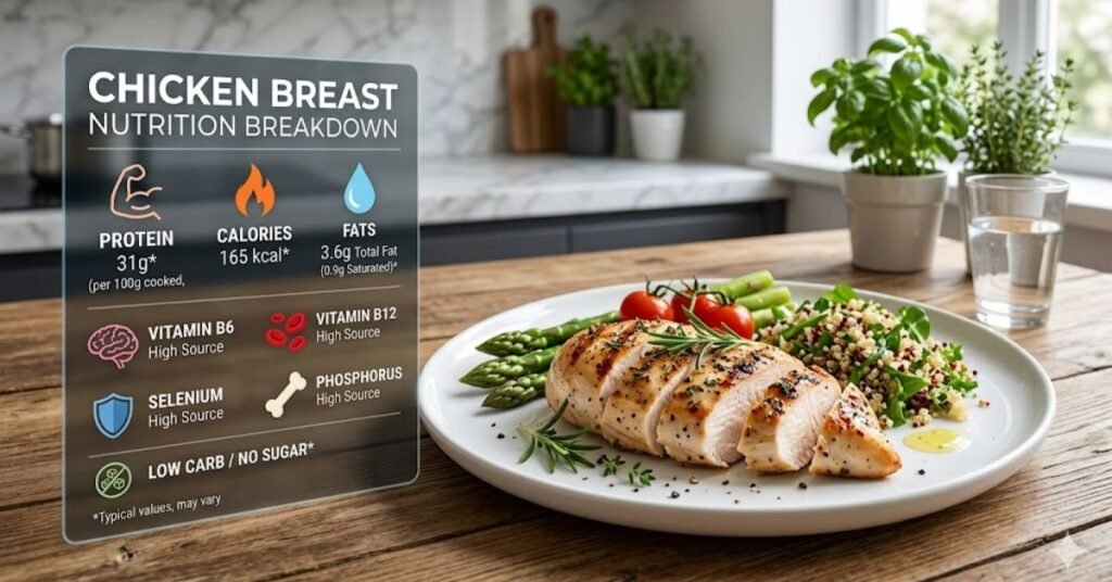 healthy food chicken breast