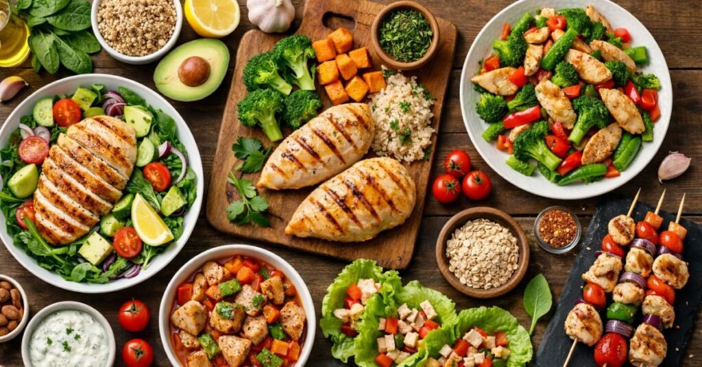 healthy food chicken breast