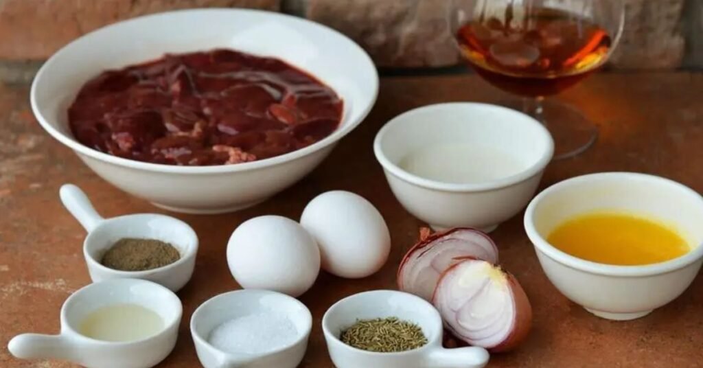 Ingredients for Fried Chicken Liver Recipes