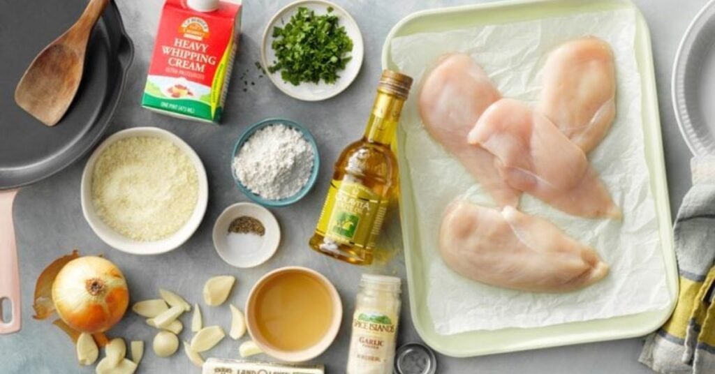 Ingredients for Hawaiian 