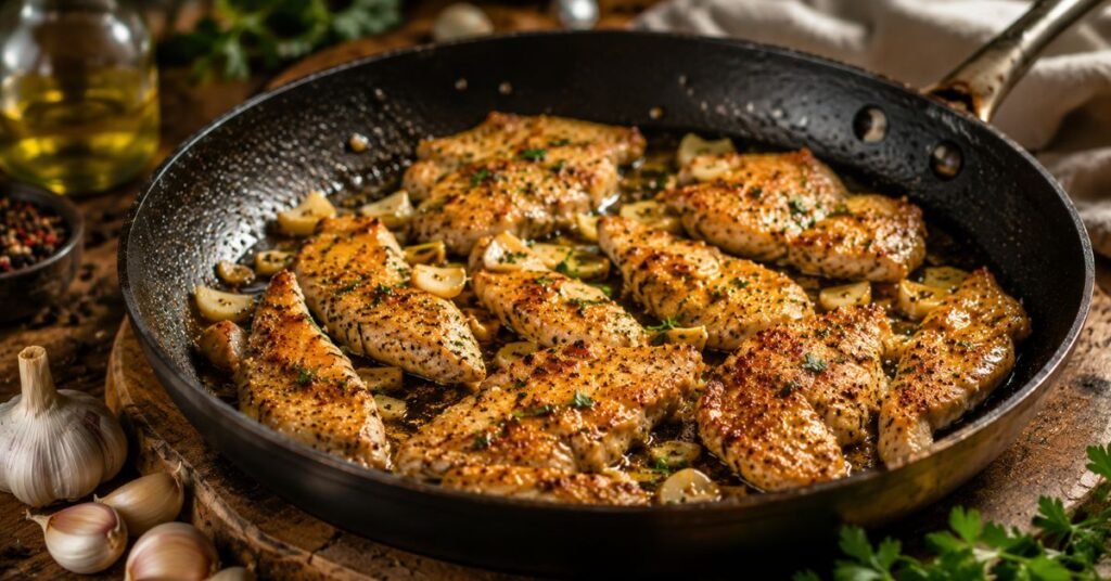 thin sliced chicken breast recipes
