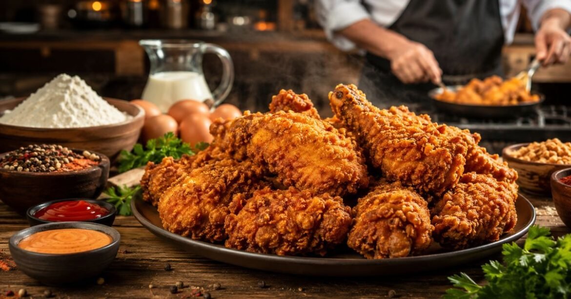 recipe for kfc original fried chicken